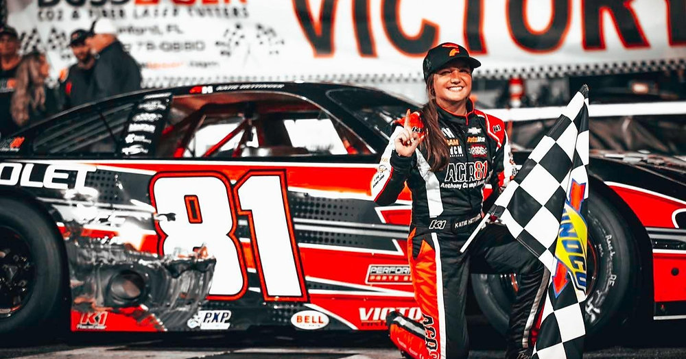 Michigan's Katie Hettinger's Historic Pro Late Model Win Highlights