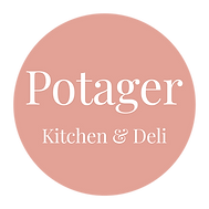 Potager Pink Kitchen & Deli Logo