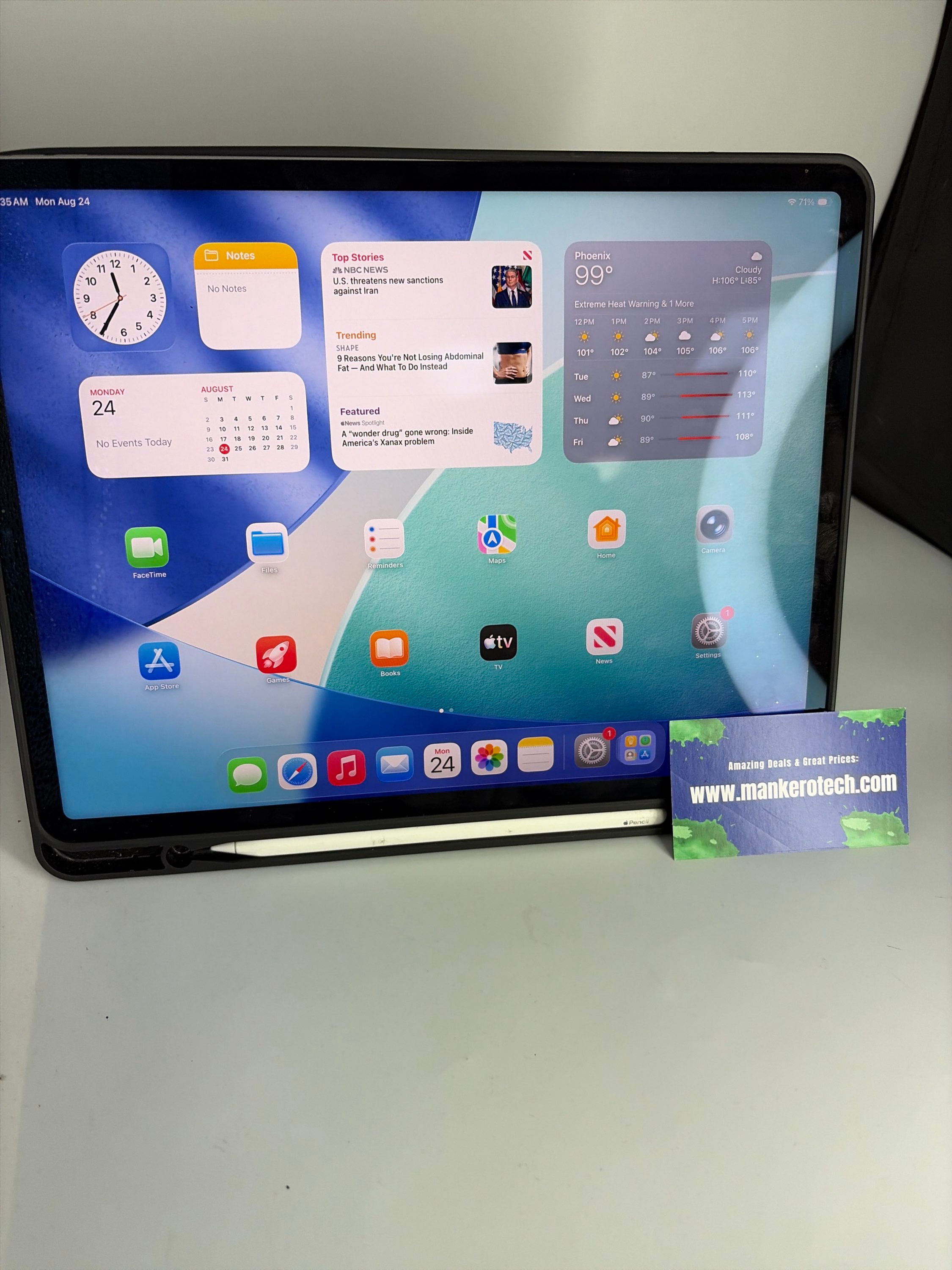 iPad Pro 12.9 inch 6ta Gen- 128GB WiFi+ Cellular