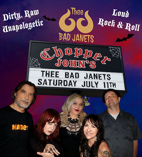 Thee Bad Janets Chopper John's Sat July 11, 2026