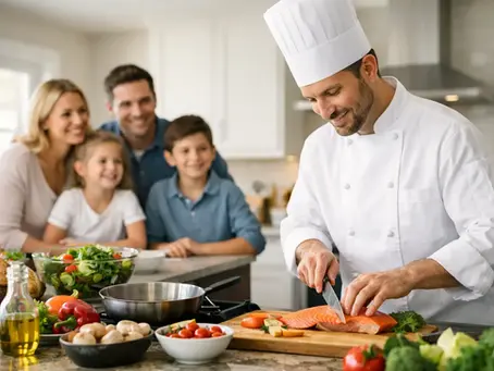 Why Hire a Personal Chef for Families?