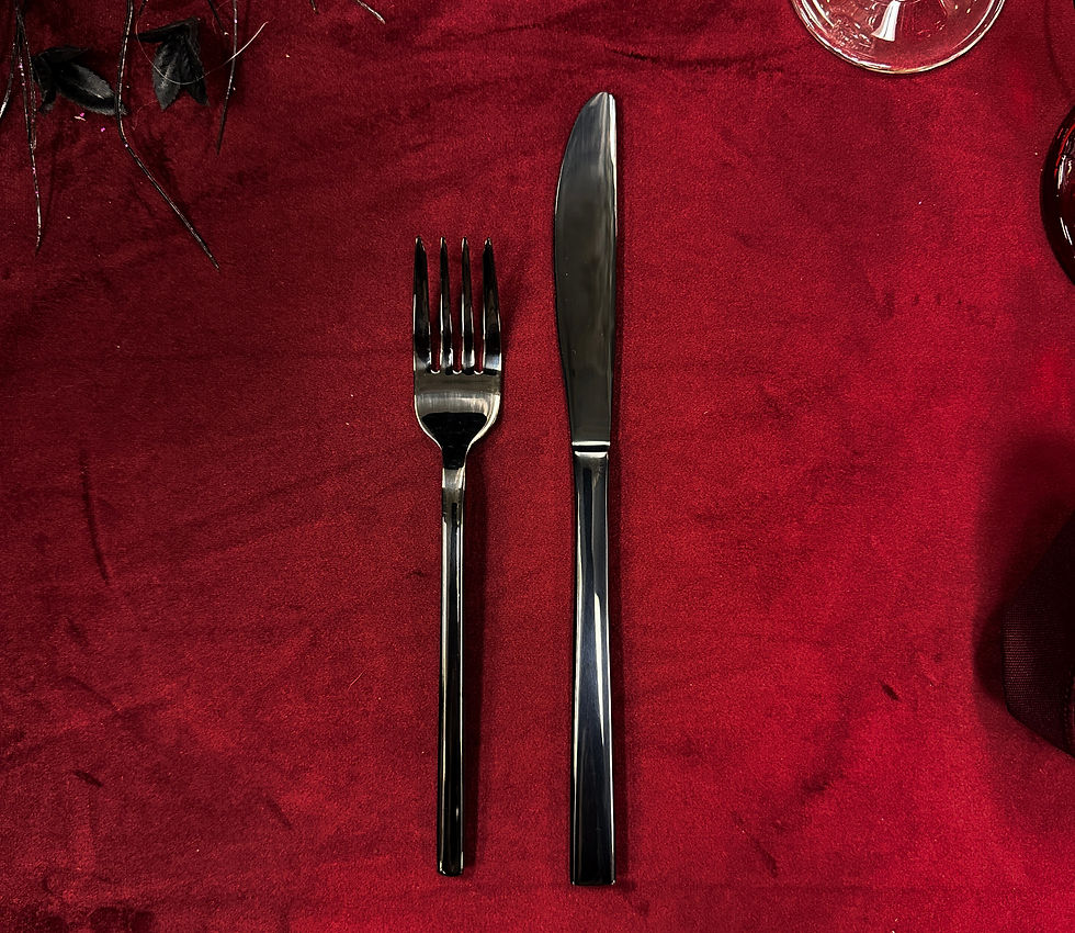 Thumbnail: Black Mirror Flatware Collection