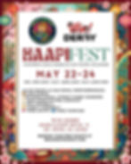 Haapifest - Honoring Asian-American & Pacific Islanders