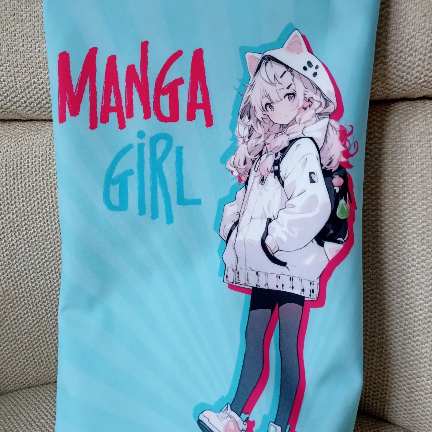 Softshell-Buchtasche "Mangagirl"