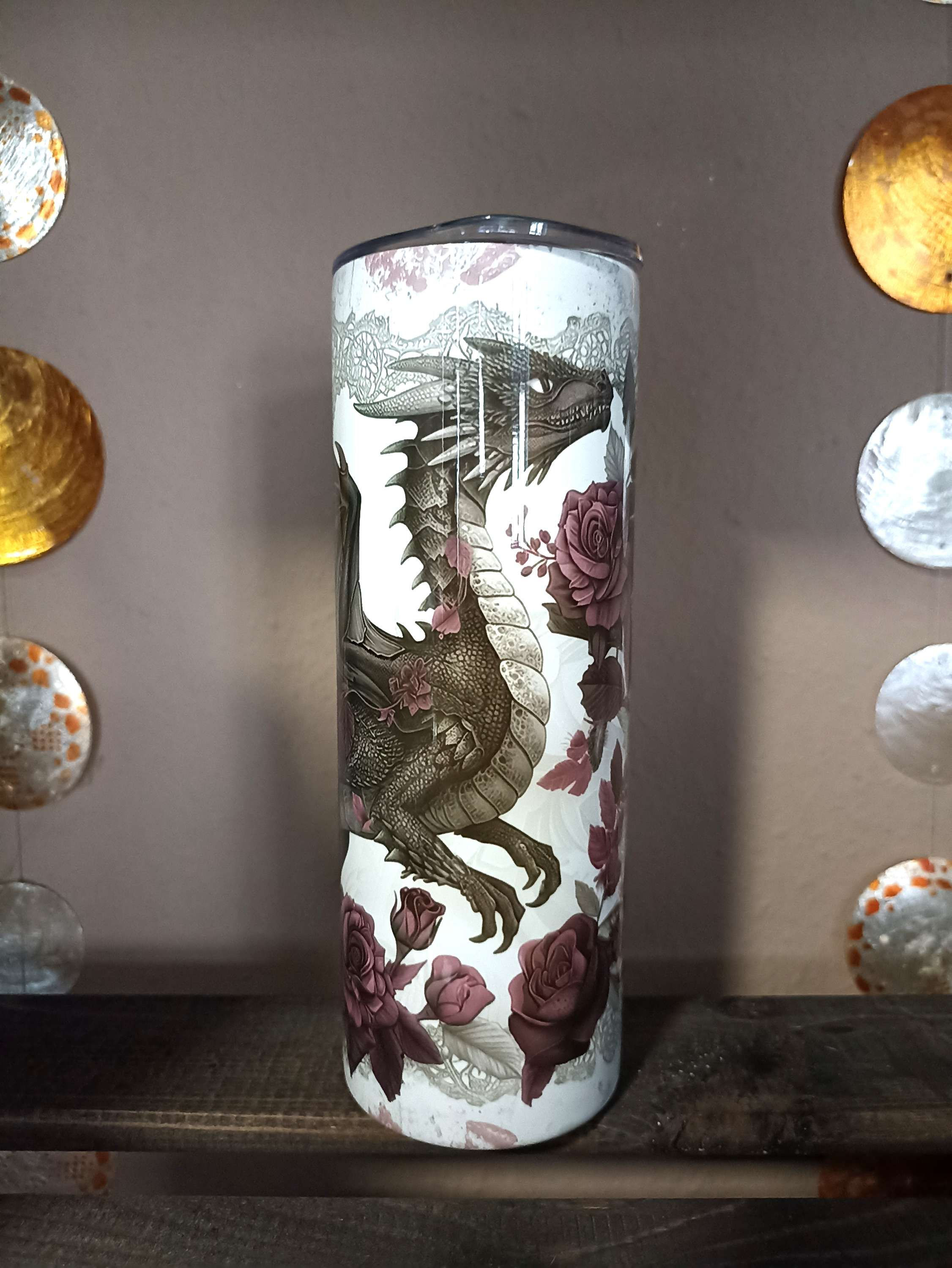 Tumbler Rose-Dragon 590ml