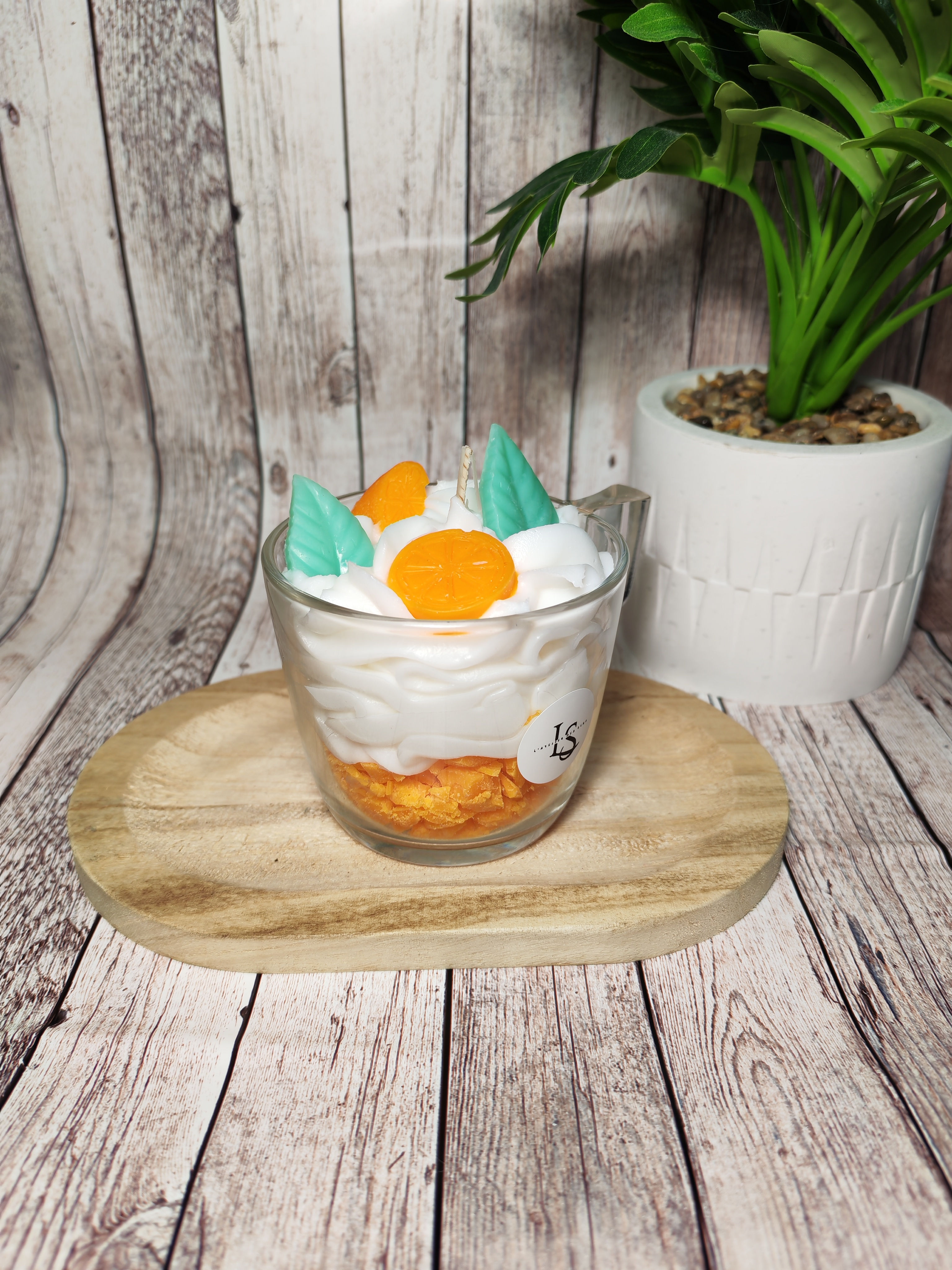 Bougie Gourmande "Pêche"