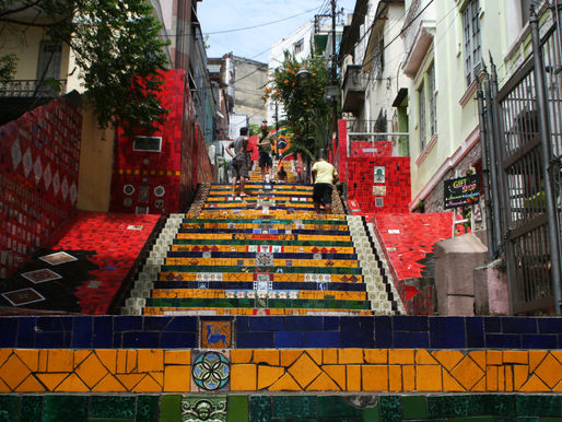 ESCADARIA SELARÓN É O 3º PONTO TURÍSTICO MAIS VISITADO DO RIO