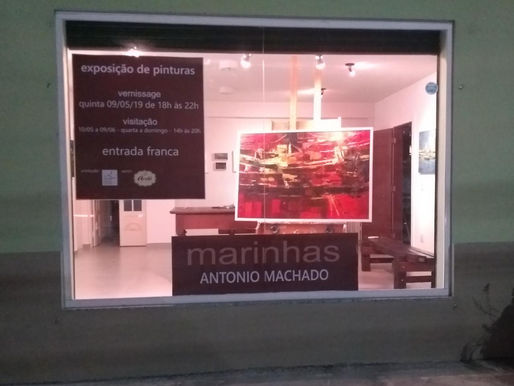 Casa Verde Kafubah,abre as portas para exposição Marinhas de Antônio Machado
