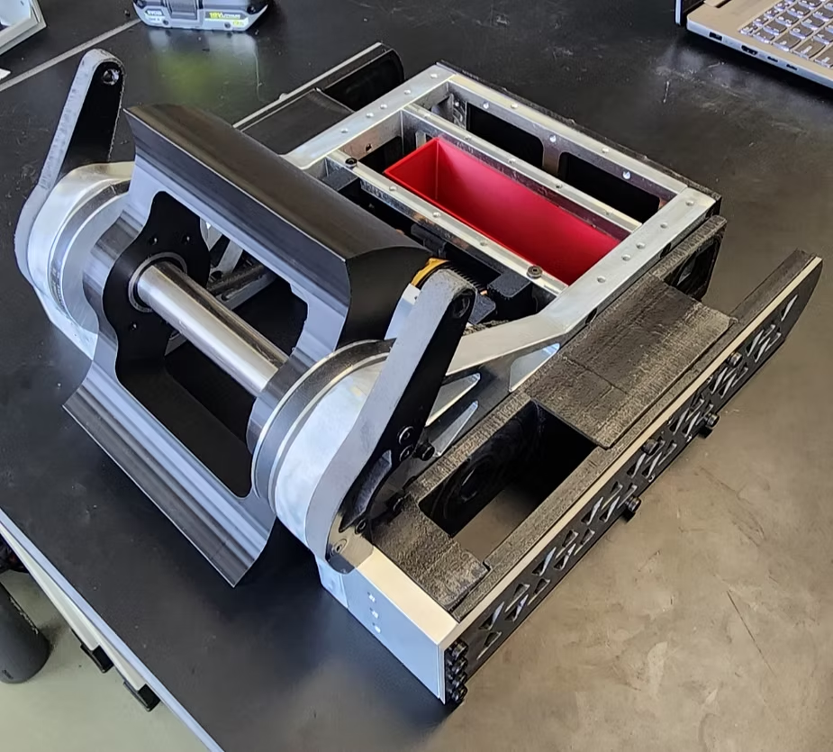 Overall Frame and Weapon Assembly