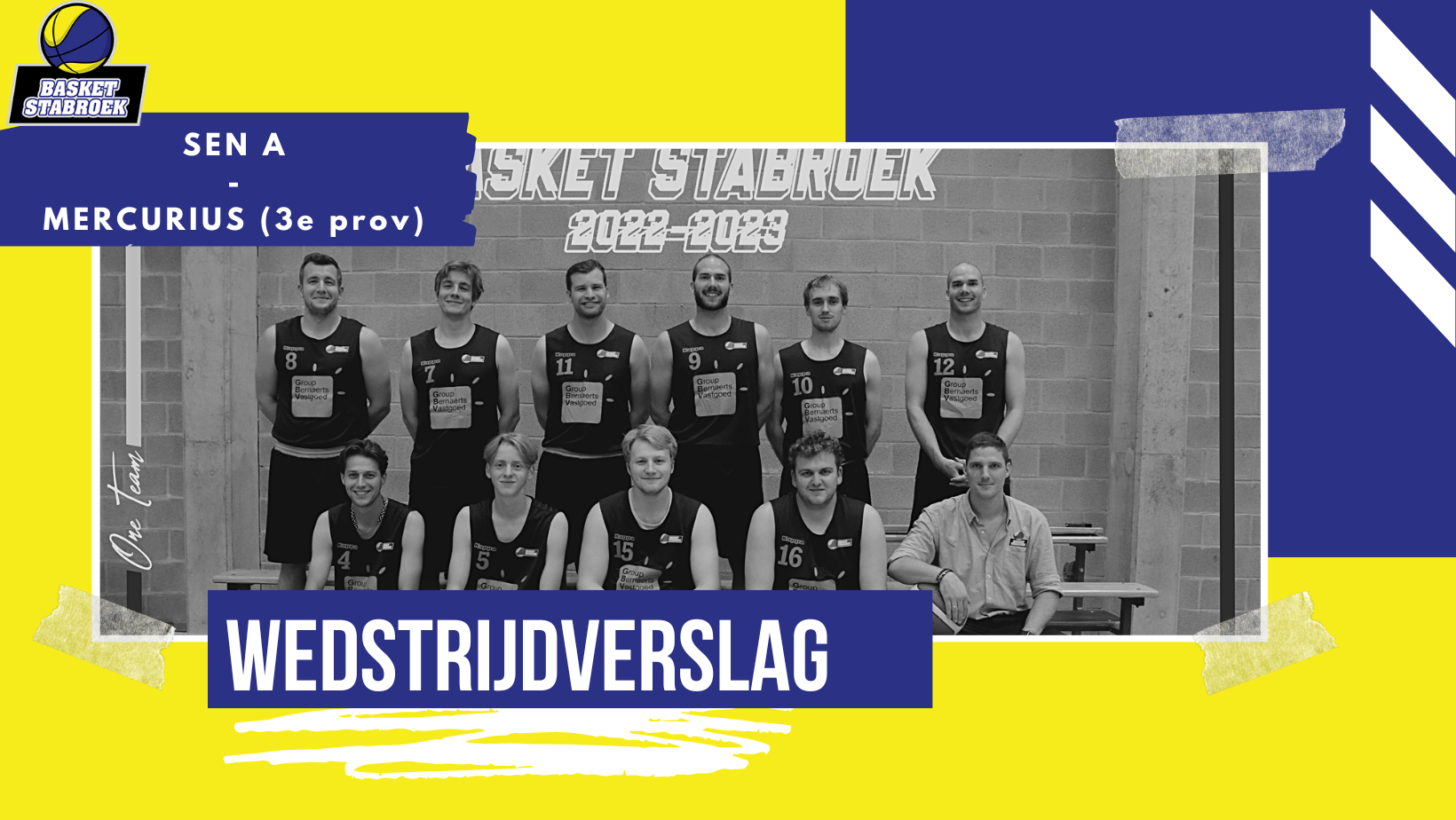 Bekerwedstrijd Basket Stabroek vs Mercurius SenA - 13.11.2022 content media