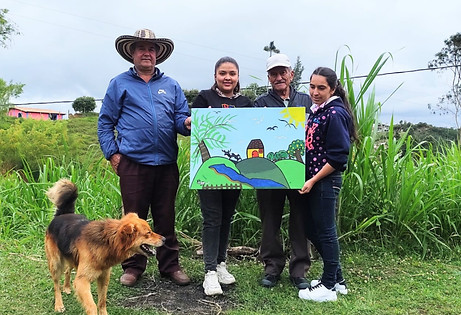 Pintura realizada por miembros de JAC ma