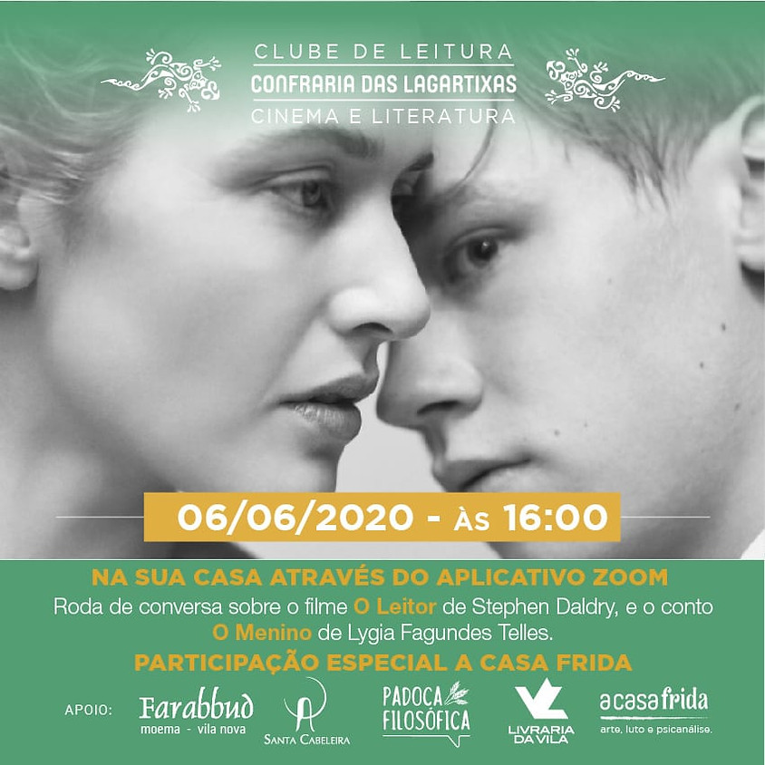 "O Menino" e "O Leitor" - Lygia Fagundes Telles e Stephen Daldry.
