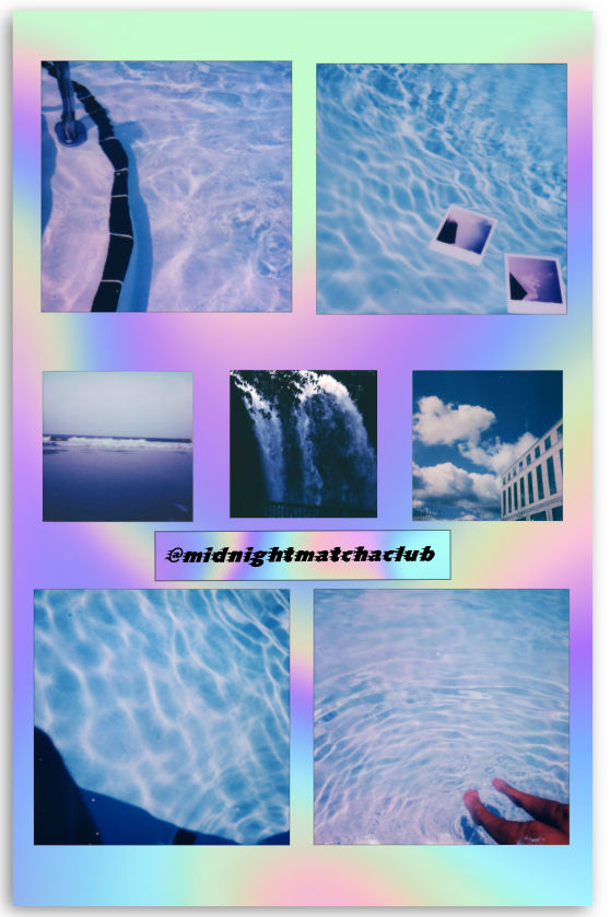 Holographic Pool Party Sticker Sheet