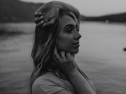 Senior Photos on the Lake | Coeur d'Alene Idaho