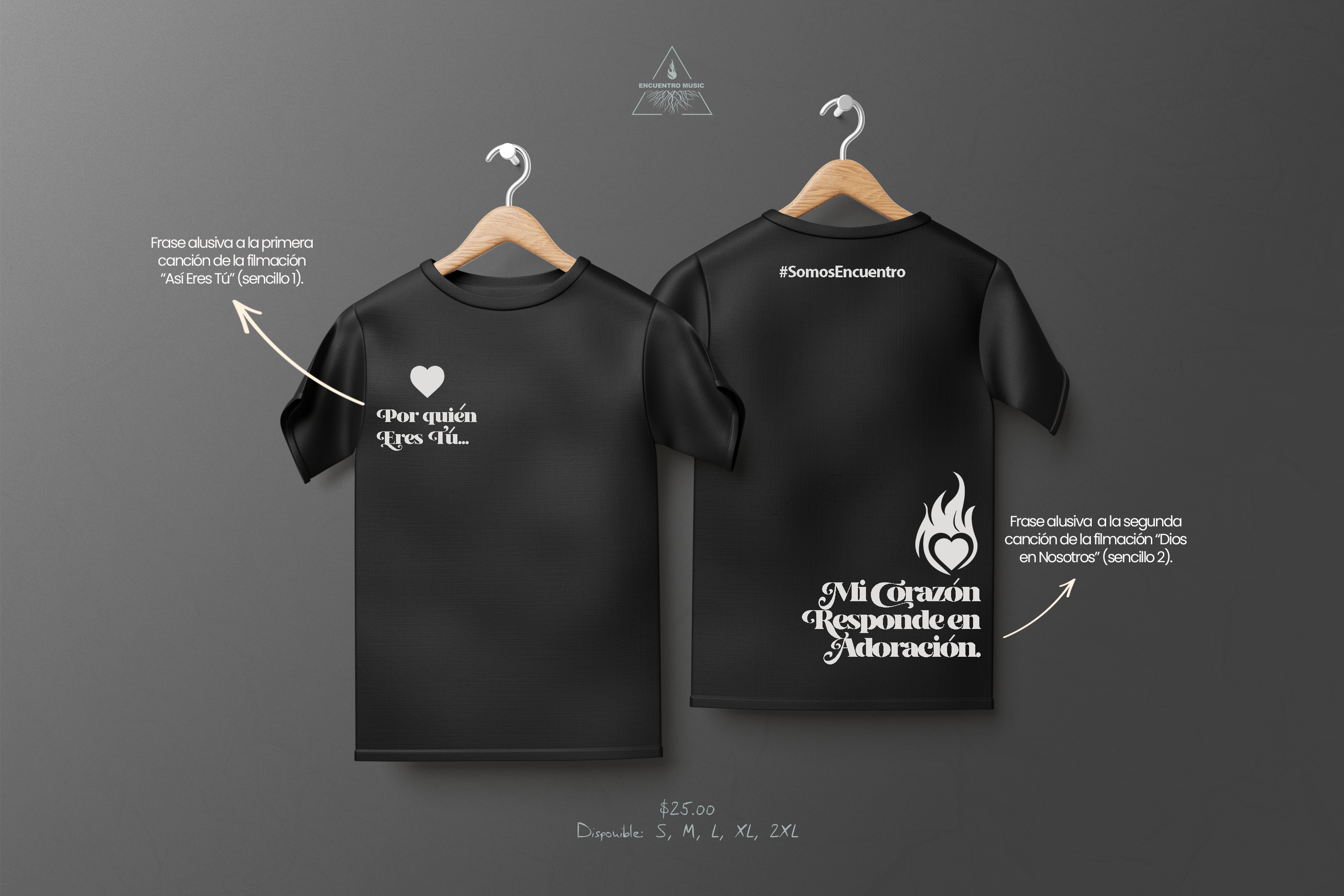 Tshirt (Así Eres Tú) - Negra