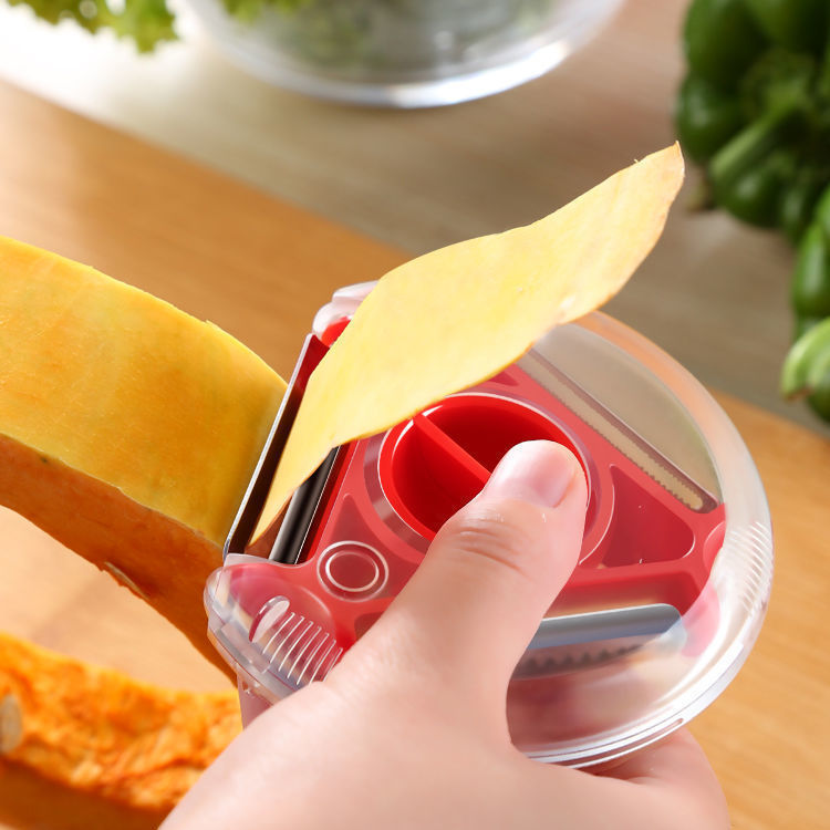 Three-in-One Kitchen Melon Peeler and Planer Tool