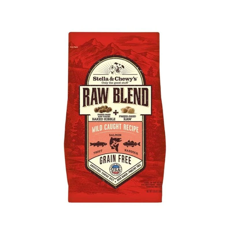Stella & Chewy’s Raw Blend Baked Kibble 野生捕撈配方狗糧(Wild Caught)