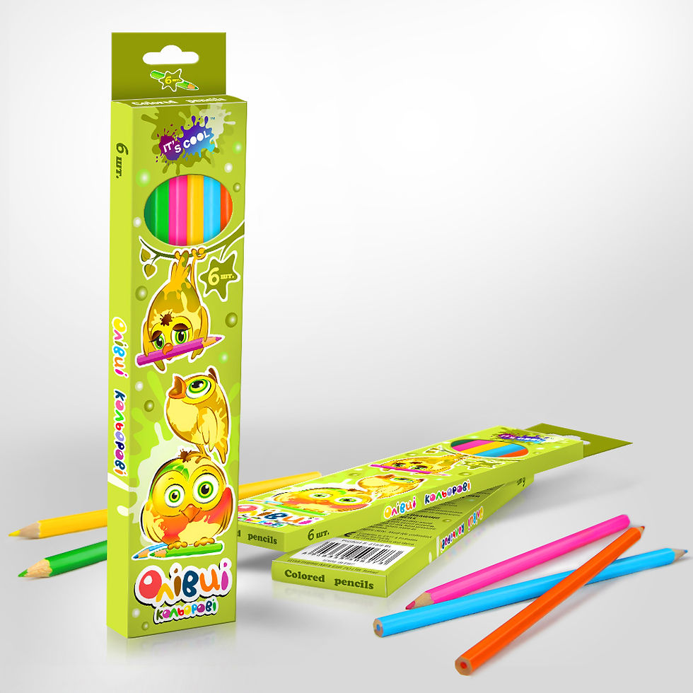Packaging design for stationeries