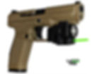 Green Laser w/ LED Light for Century Arms Canik w/rails: TP9 TP9SF TP9SA MC9 TTI