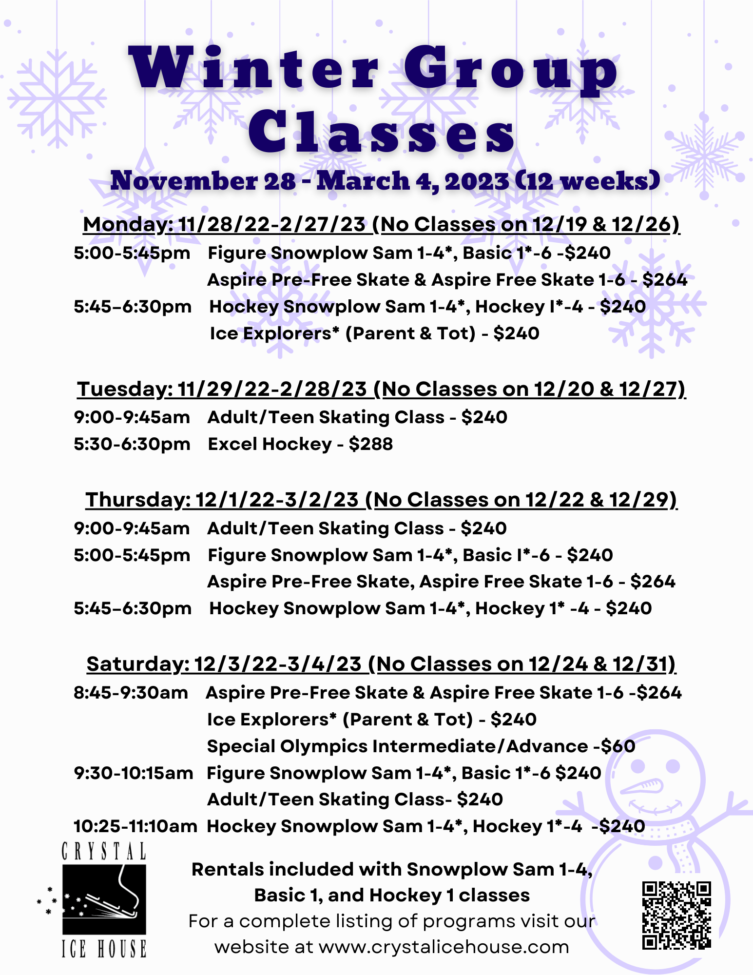 Hockey Options Crystal Ice House image