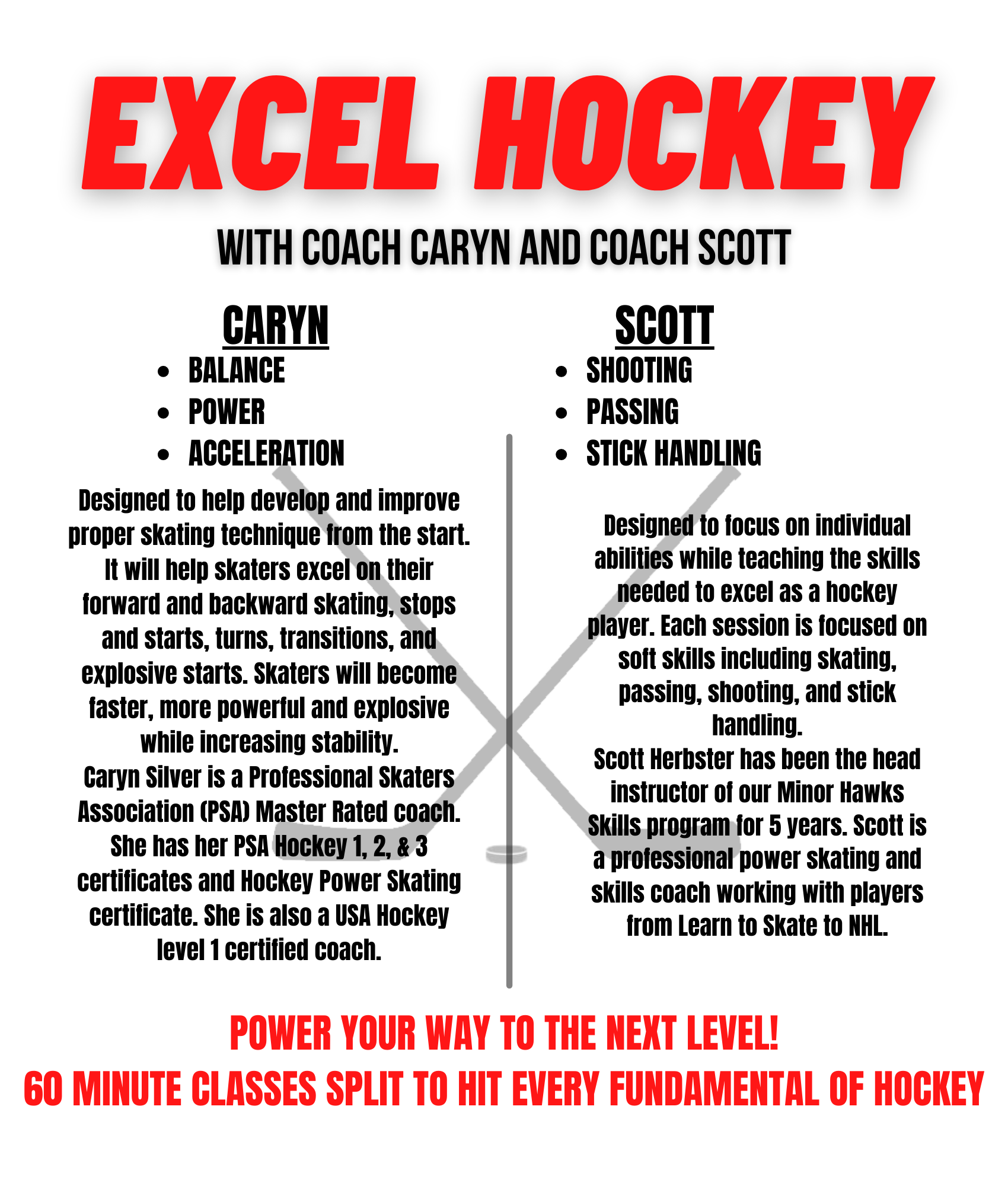 SKATING PROGRAMS Crystal Ice House