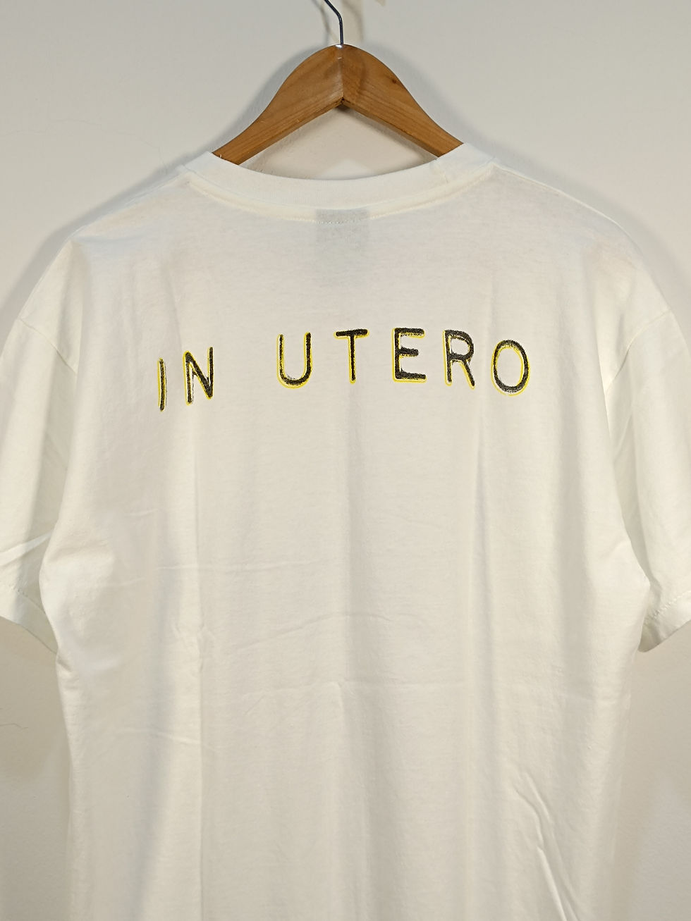 Thumbnail: Nirvana "In Utero" Orange Logo Vintage Style Single Stitch L