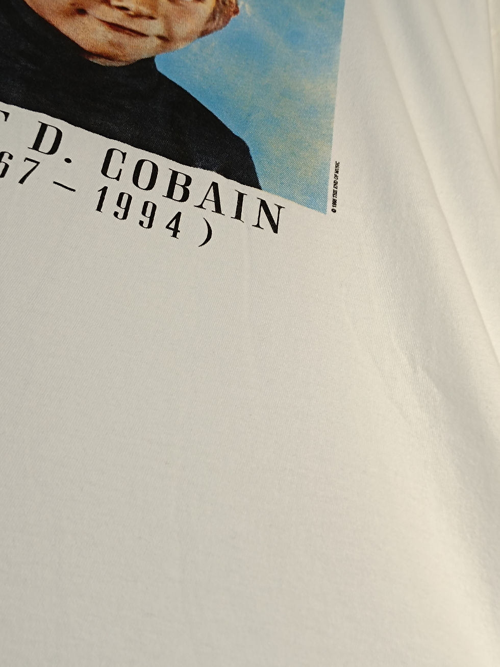 Thumbnail: Vintage Kid Kurt Cobain T-Shirt | Single Stitch | Giant | XL