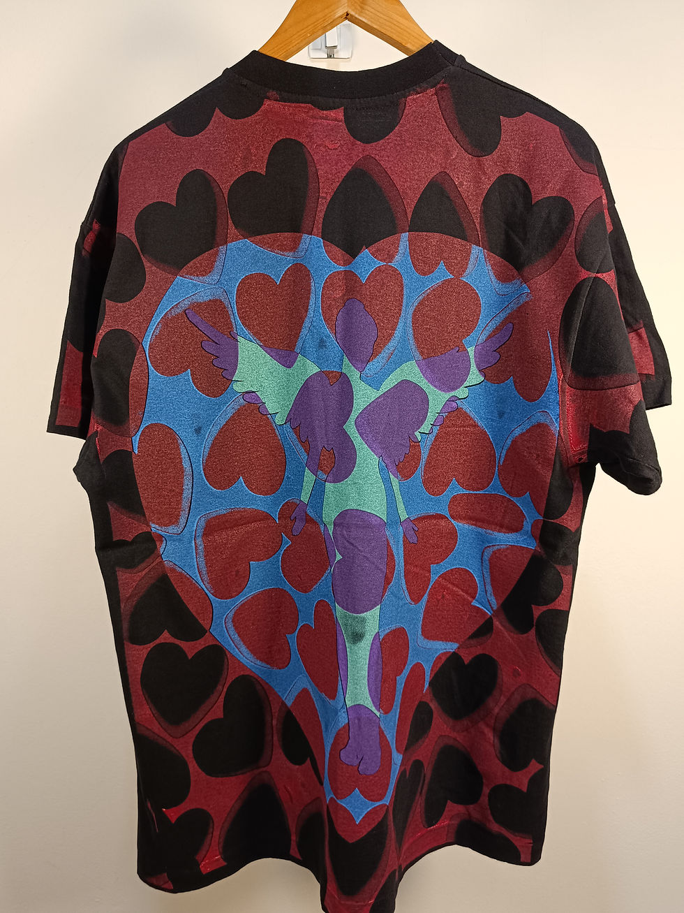 Thumbnail: Vintage Nirvana Heart-Shaped Box Sun Faded | Single Stitch | XL