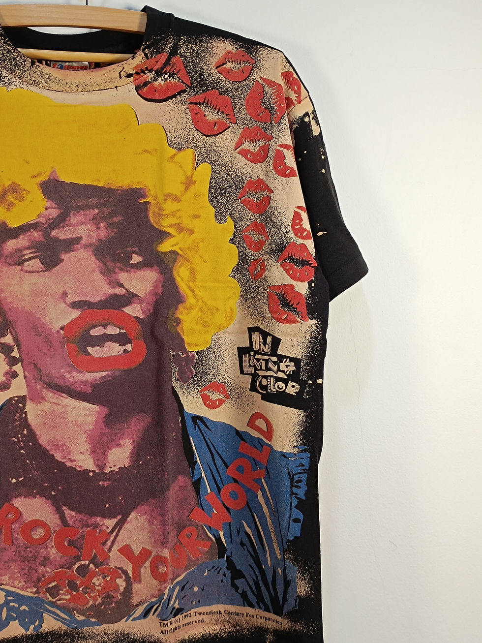 Thumbnail: Vintage Jamie Foxx T-Shirt | All Over Print | Sun Faded| Single Stitch | XL