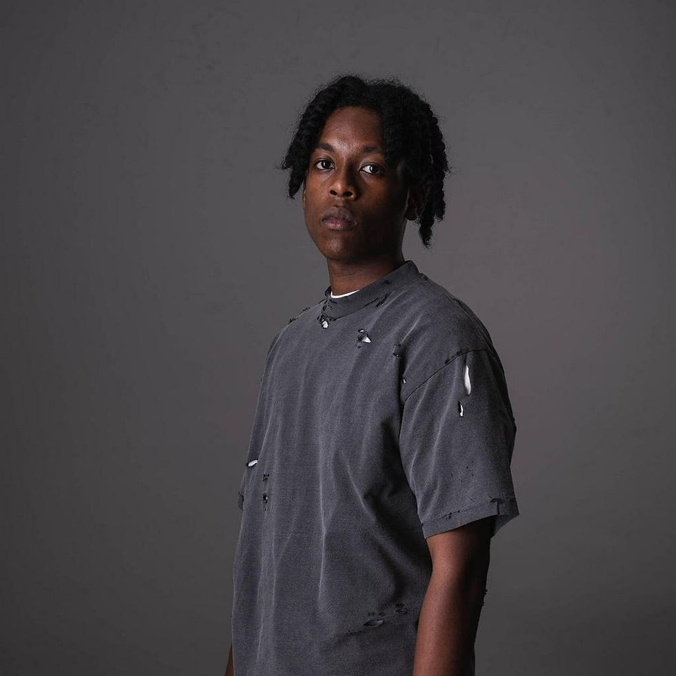 Thumbnail: Custom Blank T-shirt  | Streetwear | Black Faded