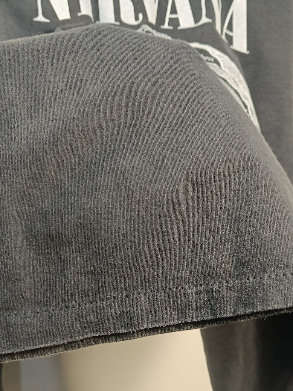 Thumbnail: Nirvana "Dante's Inferno" Vestibule Album Illustration Long Sleeve Sun-Faded XL
