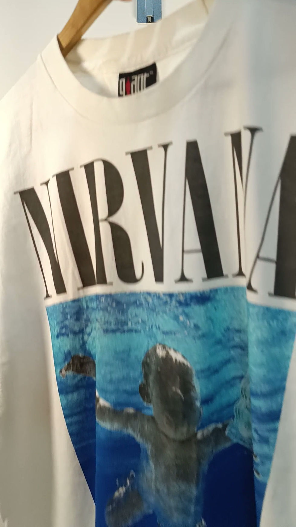 Thumbnail: Nirvana "Nevermind" Vintage Style Graphic Tee Single Stitch XL