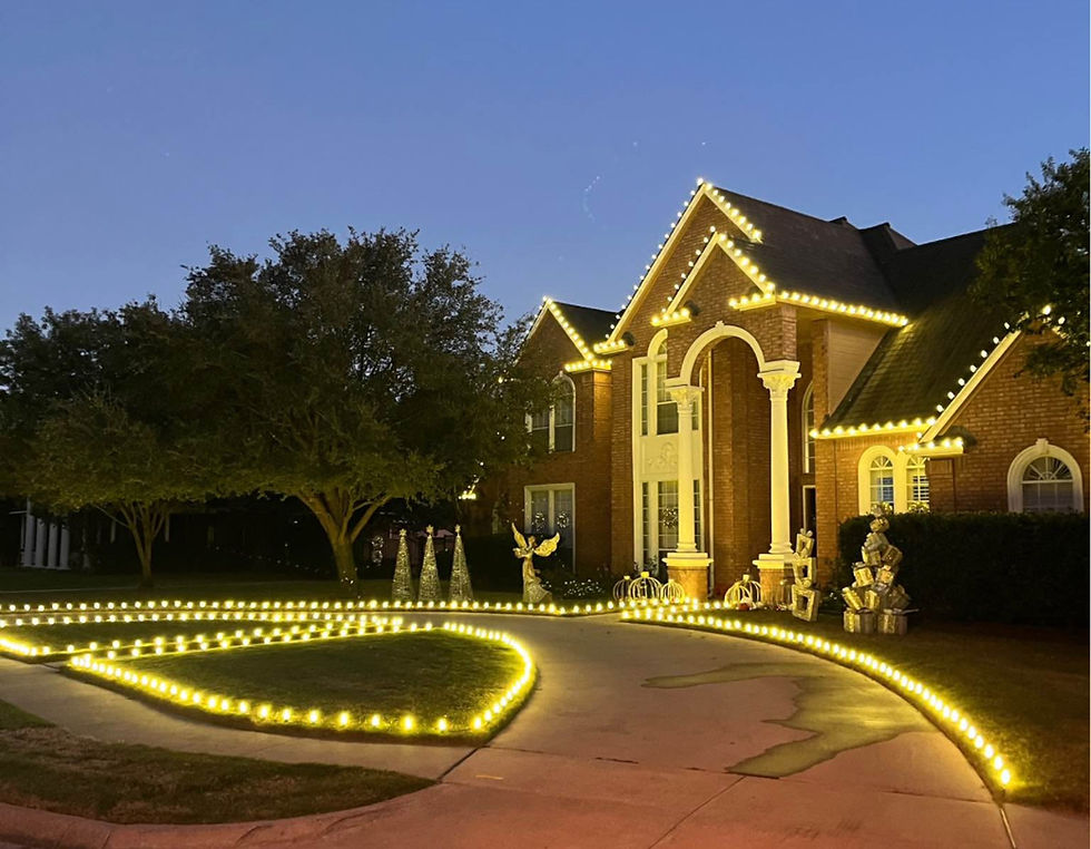 Christmas Lighting Ideas for McKinney, TX