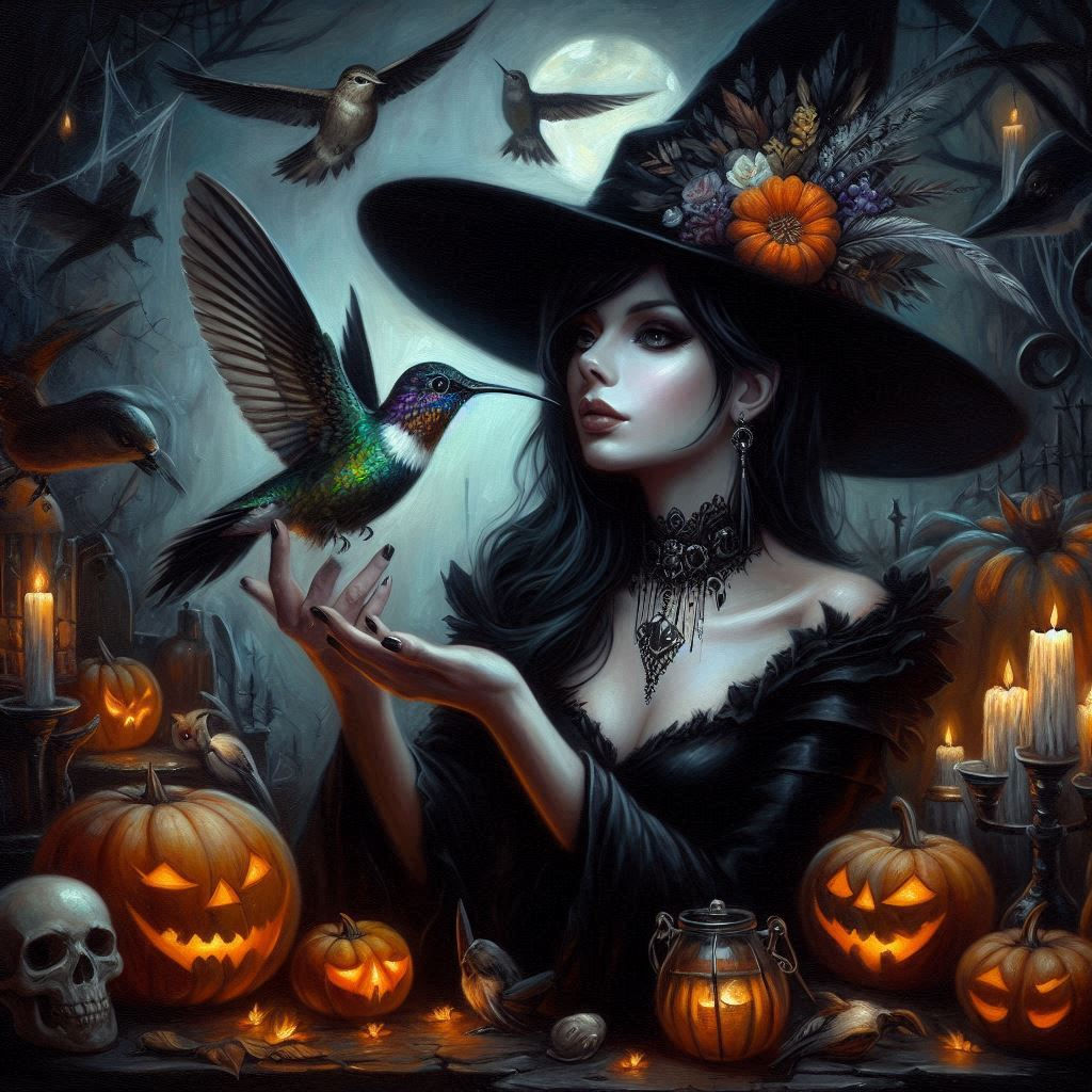 I put a spell on YOU! 50x50cm