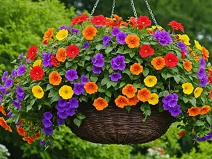 How to Create Stunning Seasonal Displays for Your Hanging Baskets