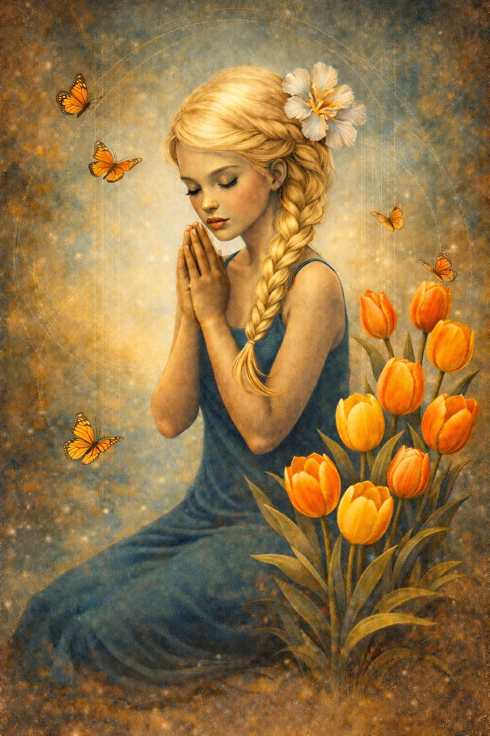 Thumbnail: 50x70cm Serenity and Bliss