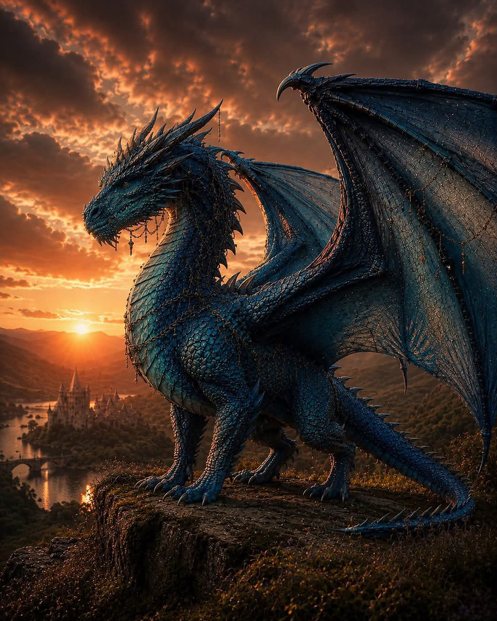 Thumbnail: 50x70cm Dragon Wonder