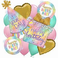 Opal Balloon Bouquet #56