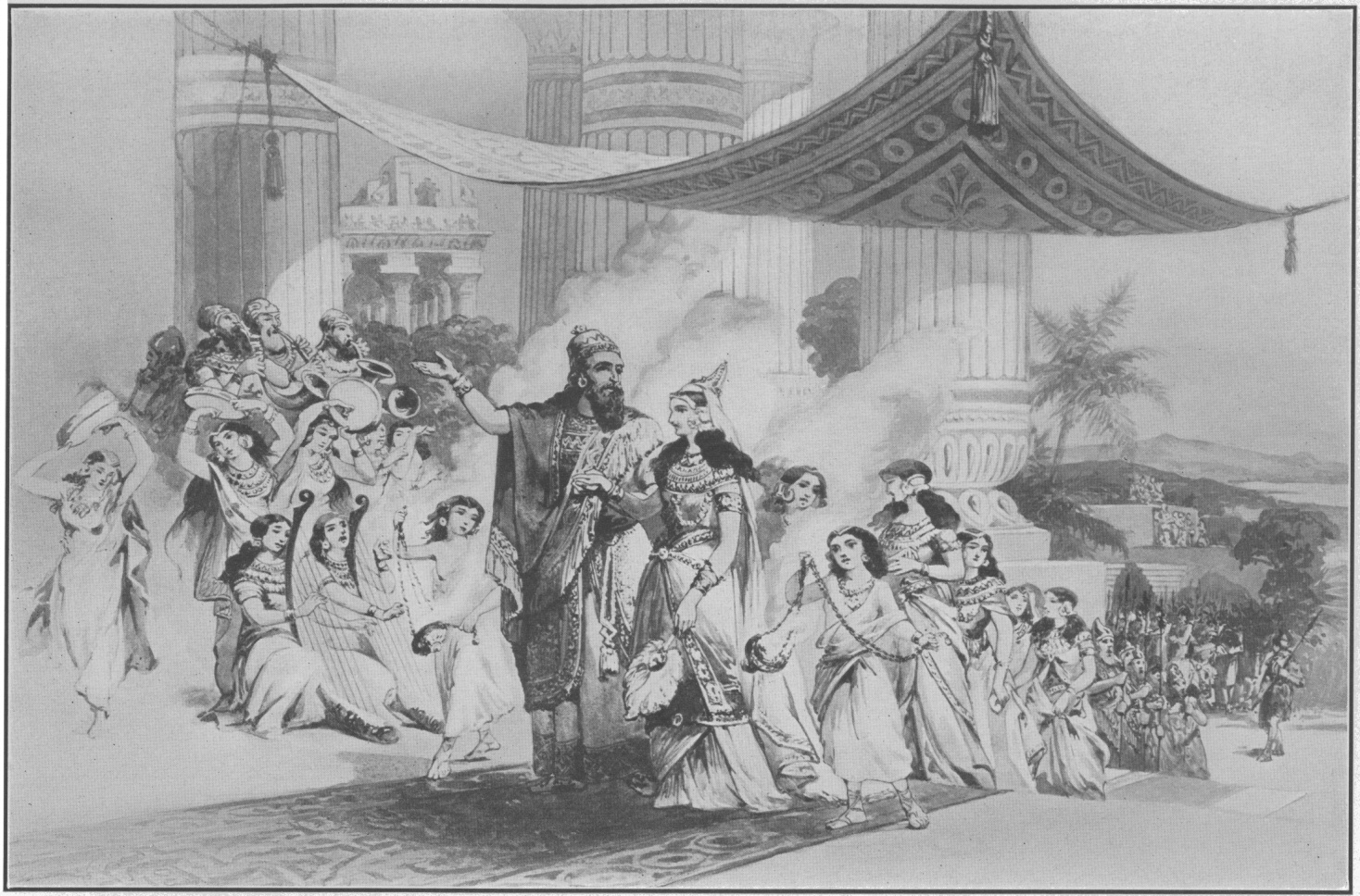 Queen of Sheba Welcomed