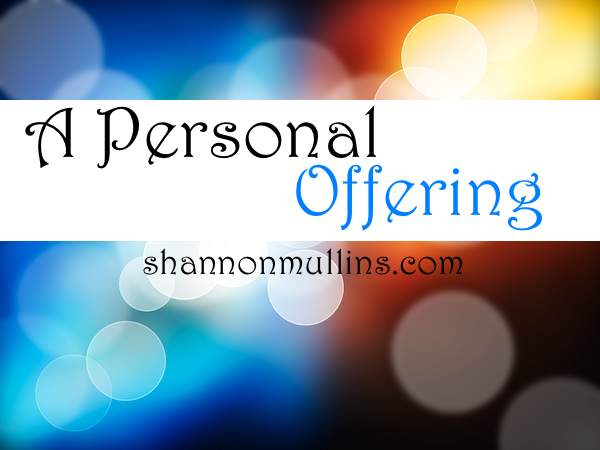 A Personal Offering