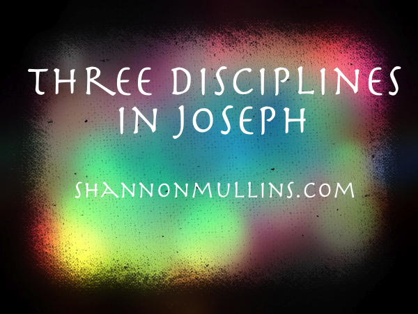 Three Disciplines in Joseph