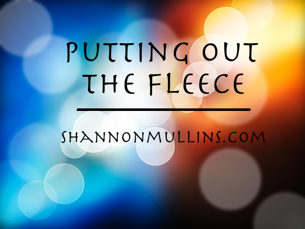 Putting out the Fleece
