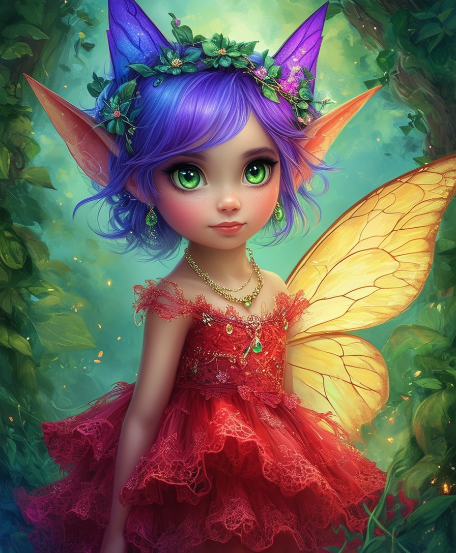 Thumbnail: 50x70cm fairy goodness