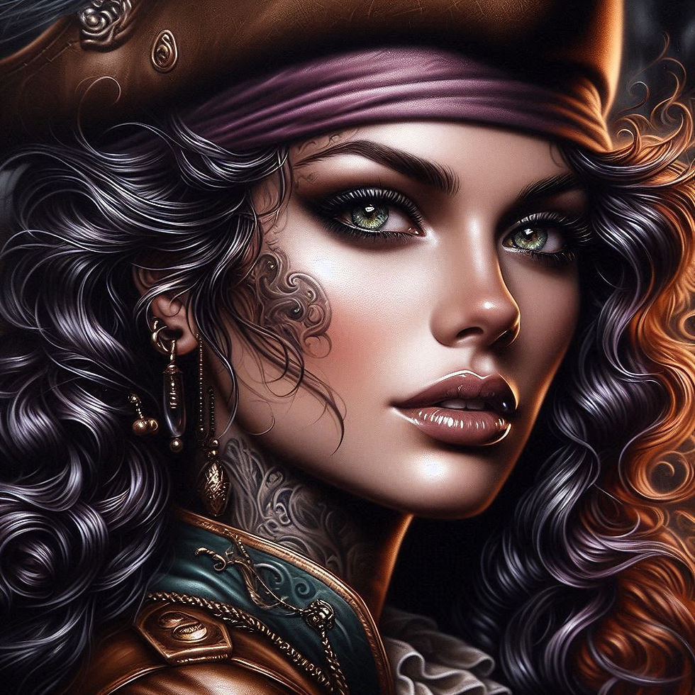 Thumbnail: 50x50cm Pirate Captain