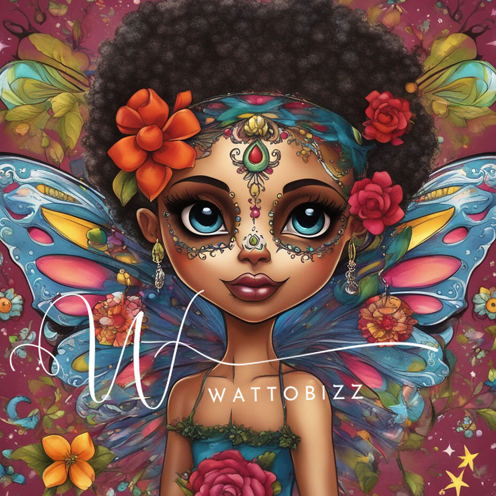 Thumbnail: Sugar skull fairy 60x60