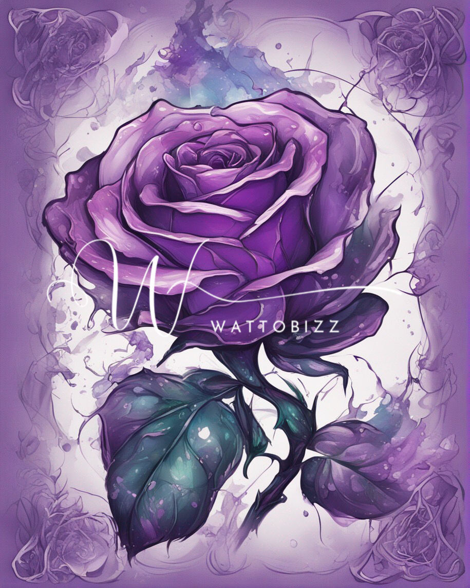 Thumbnail: Rose 40x50cm