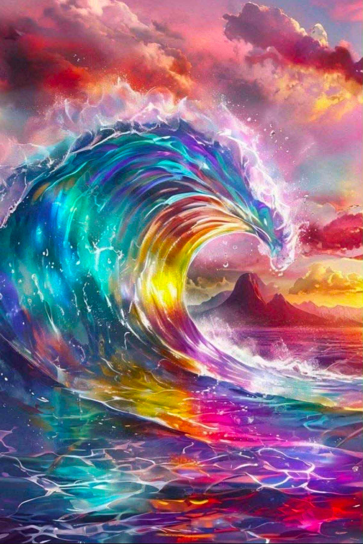 Koolaid Wave (BEADED KIT) 11Ct 60 colors