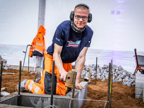 Aaron Schäfer aus Hessen ist der beste Straßenbauer Deutschlands