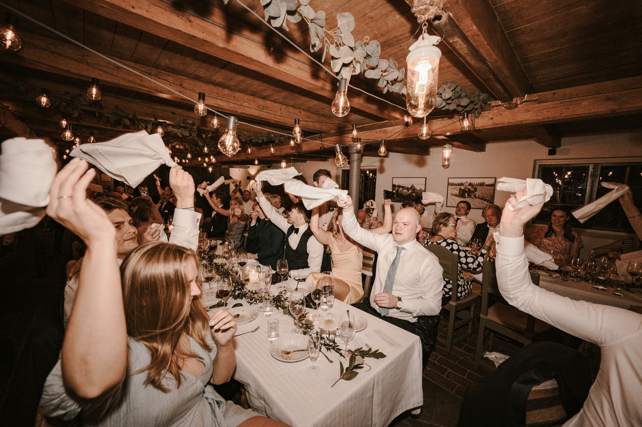 Bryllupsfest på Hoel Gård