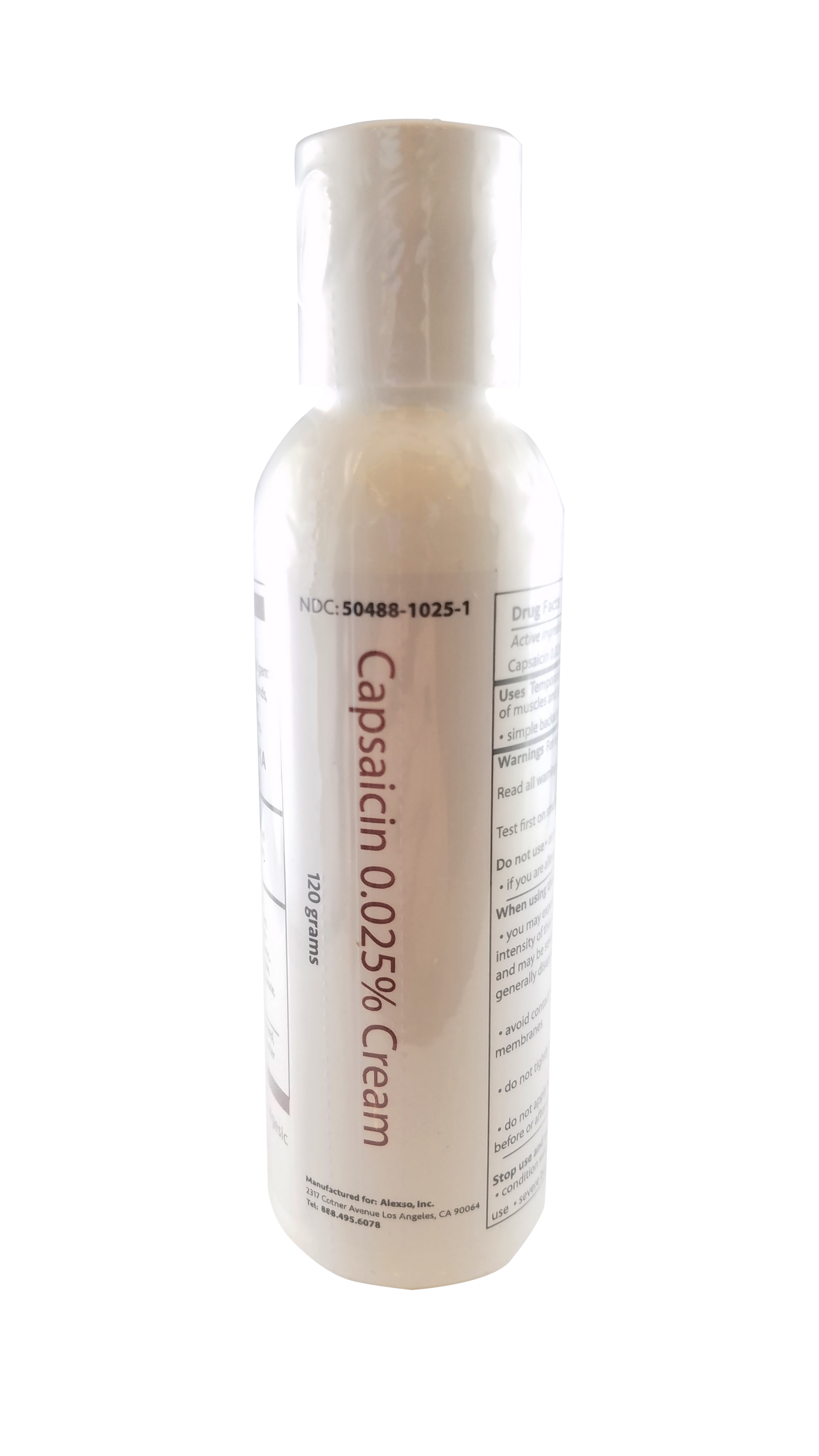 Capsaicin 0.025% Cream (120g)